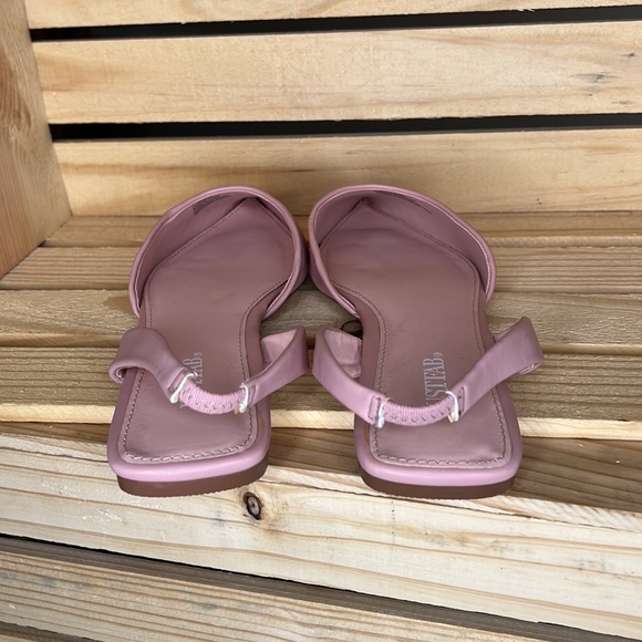 Justfab pointed toe pink flats size 9 - Picture 5 of 9